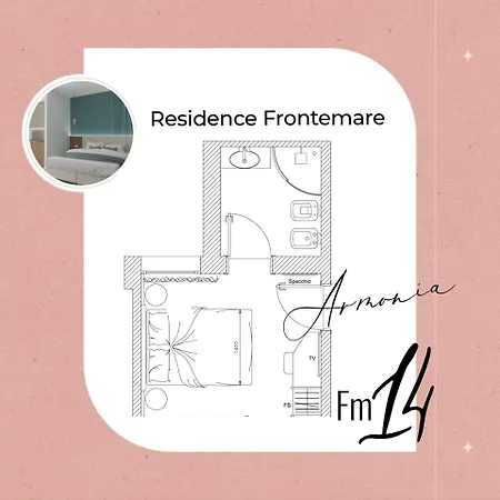 فندق مبيت وإفطار Elisabetta Frontemare *